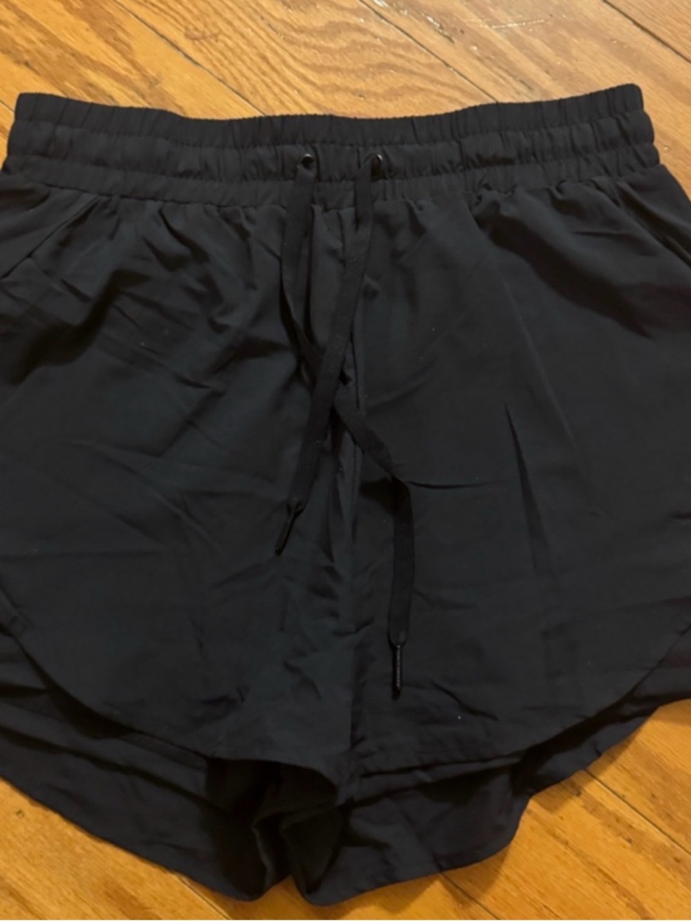 BuffBunny Black Athletic Drawstring Shorts